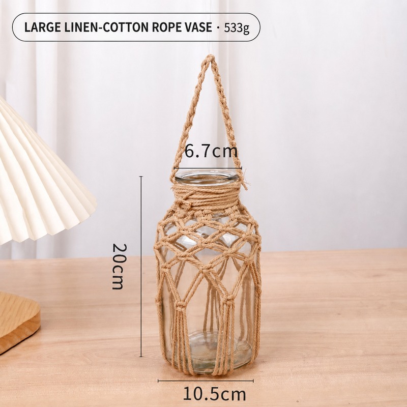 Handwoven Macramé Decorative Accessory · 5325 6
