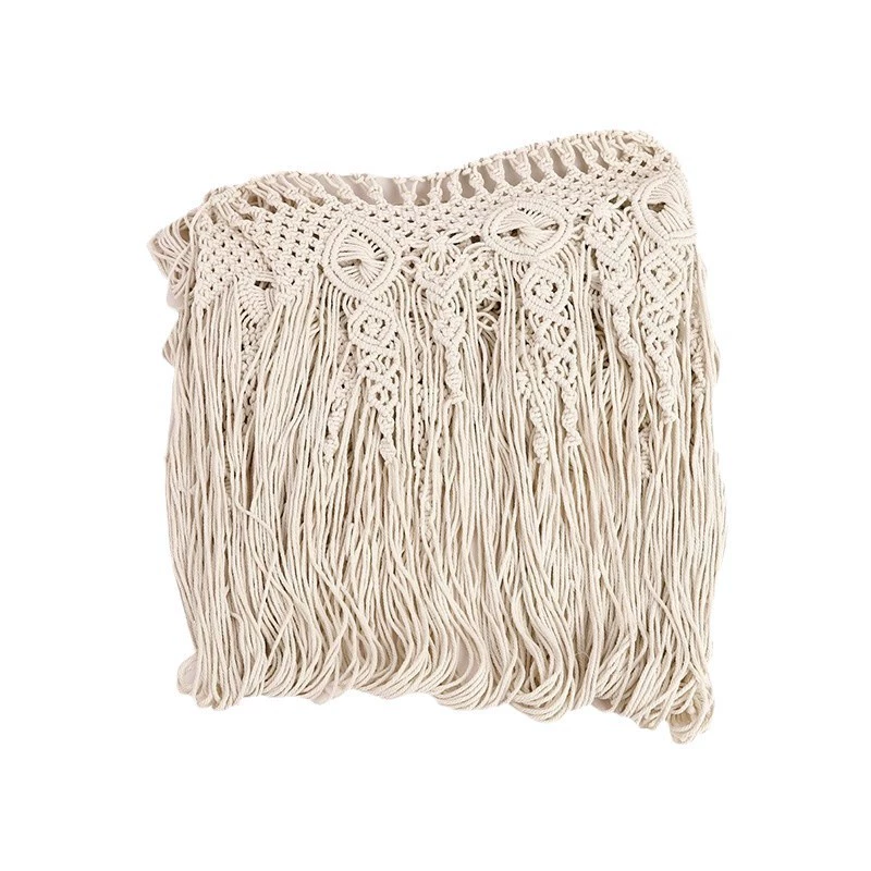 Bohemian Handwoven Macramé Curtain · 7110 5