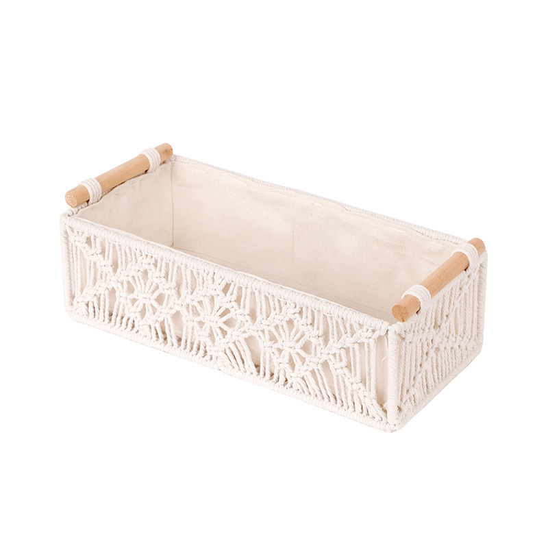 Cotton Rope Woven Storage Basket · 1304 4