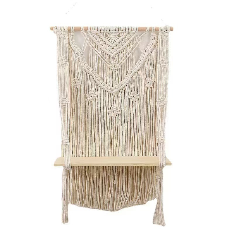 Bohemian Handwoven Macramé Wall Hanging · 6960 3