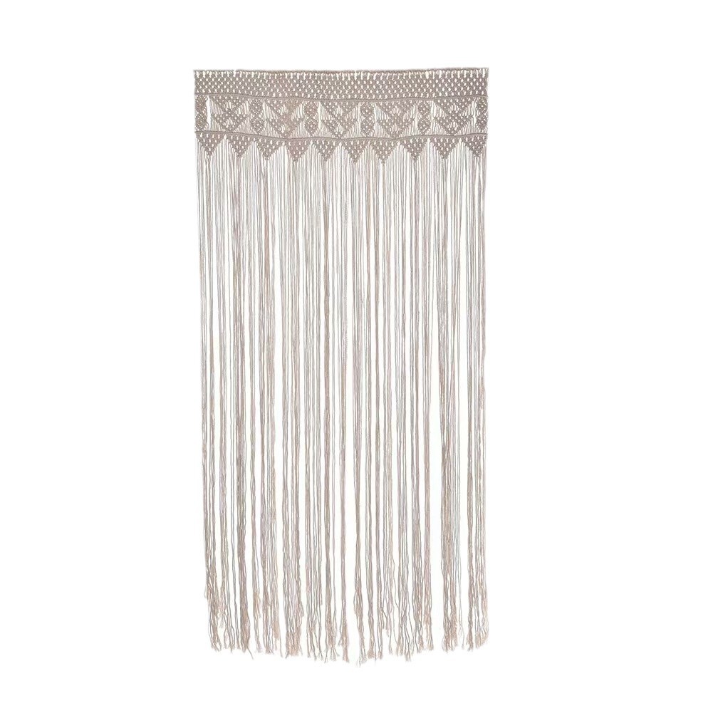 Bohemian Handwoven Macramé Curtain · 5663 5