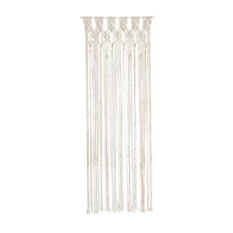 Bohemian Handwoven Macramé Curtain · 5663 7