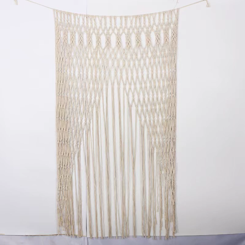 Bohemian Handwoven Macramé Curtain · 5663 16