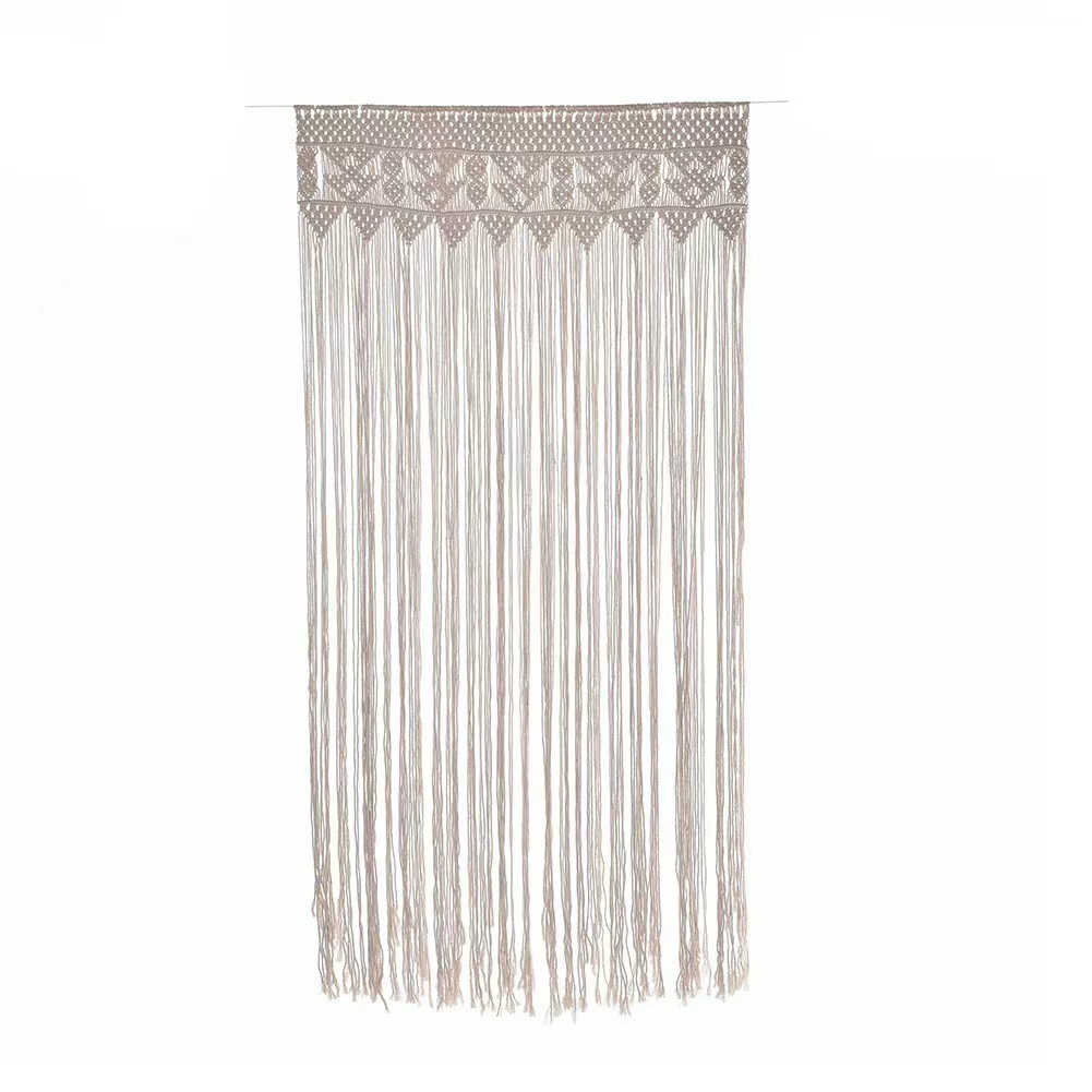 Bohemian Handwoven Macramé Curtain · 5663 17