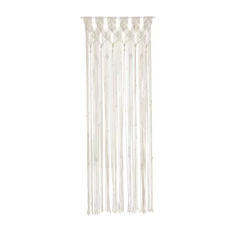 Bohemian Handwoven Macramé Curtain · 5663 20