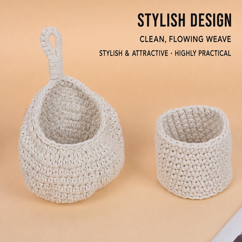 Cotton Rope Woven Storage Basket · 4869 2