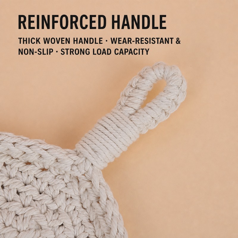 Cotton Rope Woven Storage Basket · 4869 3