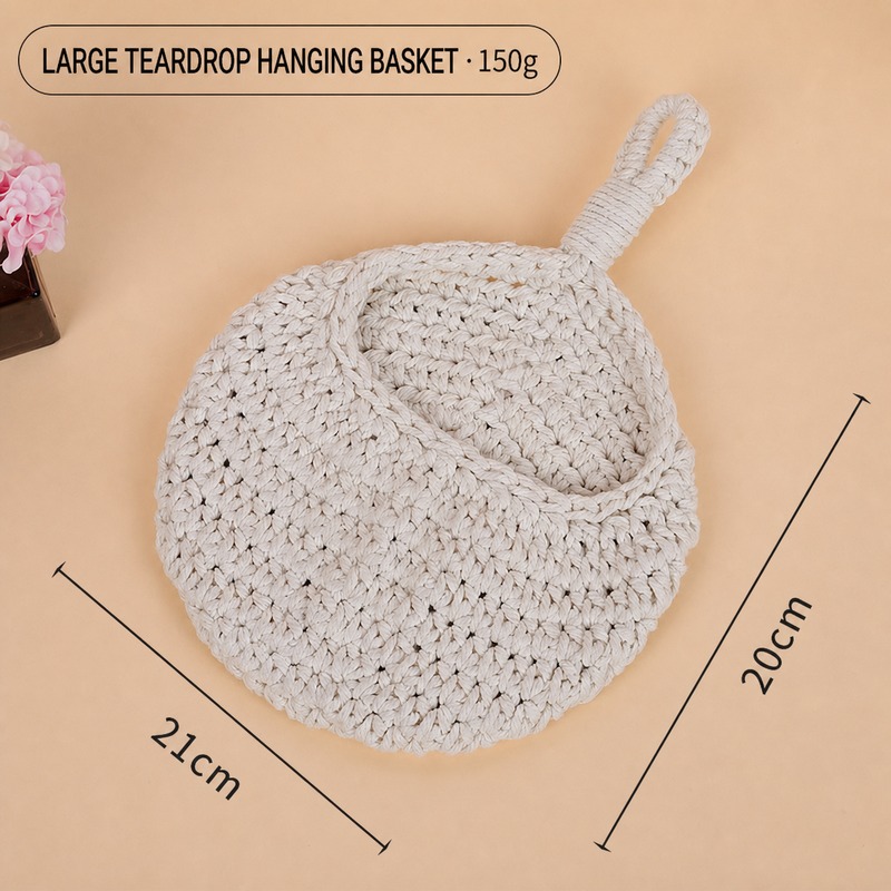 Cotton Rope Woven Storage Basket · 4869 5