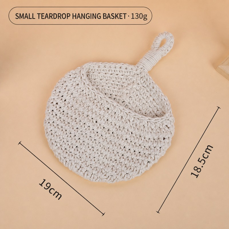 Cotton Rope Woven Storage Basket · 4869 6