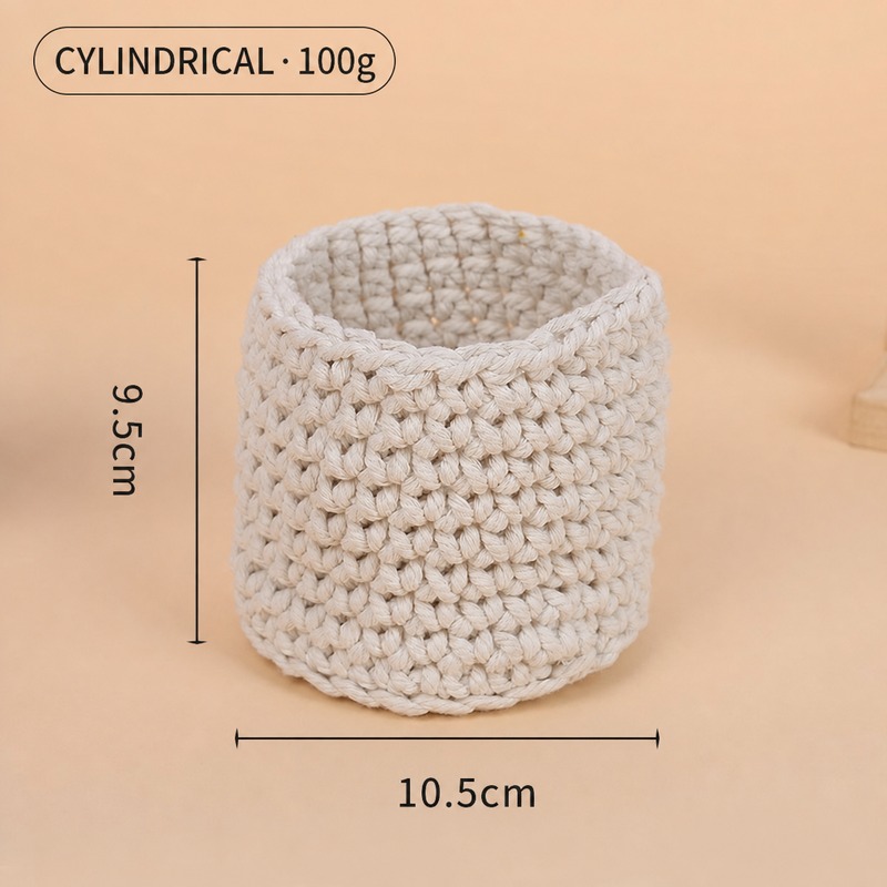 Cotton Rope Woven Storage Basket · 4869 7