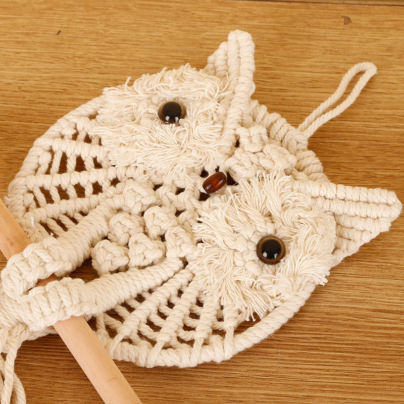Macramé Cat Hammock · 9261 3
