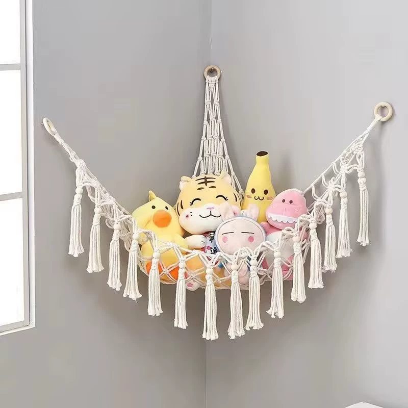 Geometric Bohemian Handwoven Macramé Wall Hanging · 9144 4