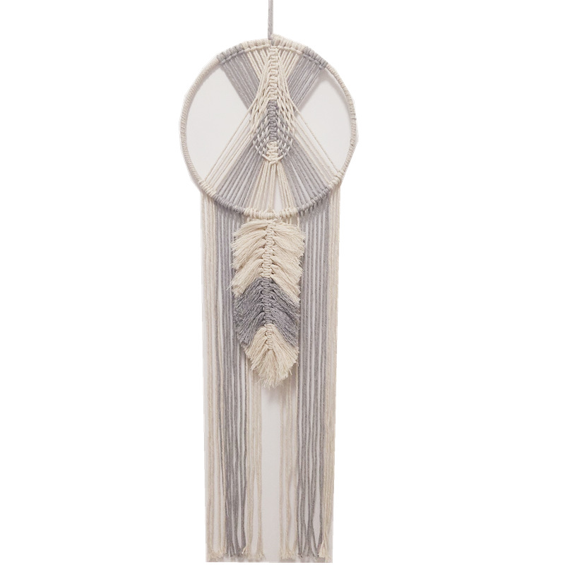 Leaf Bohemian Handwoven Dream Catcher · 1235 3