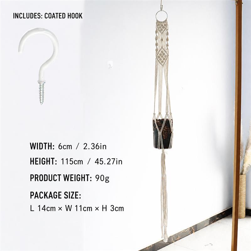 Macramé Plant Hanger · 4748 9