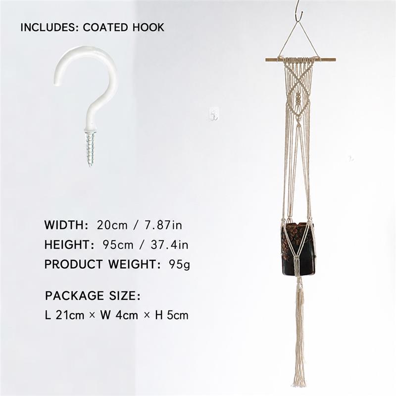 Macramé Plant Hanger · 4748 10