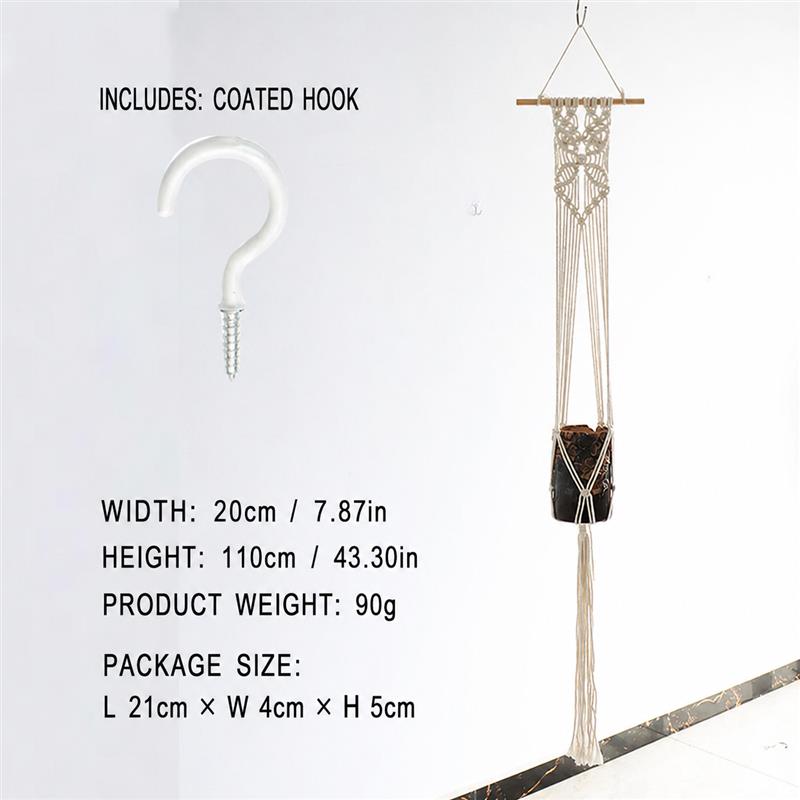 Macramé Plant Hanger · 4748 12