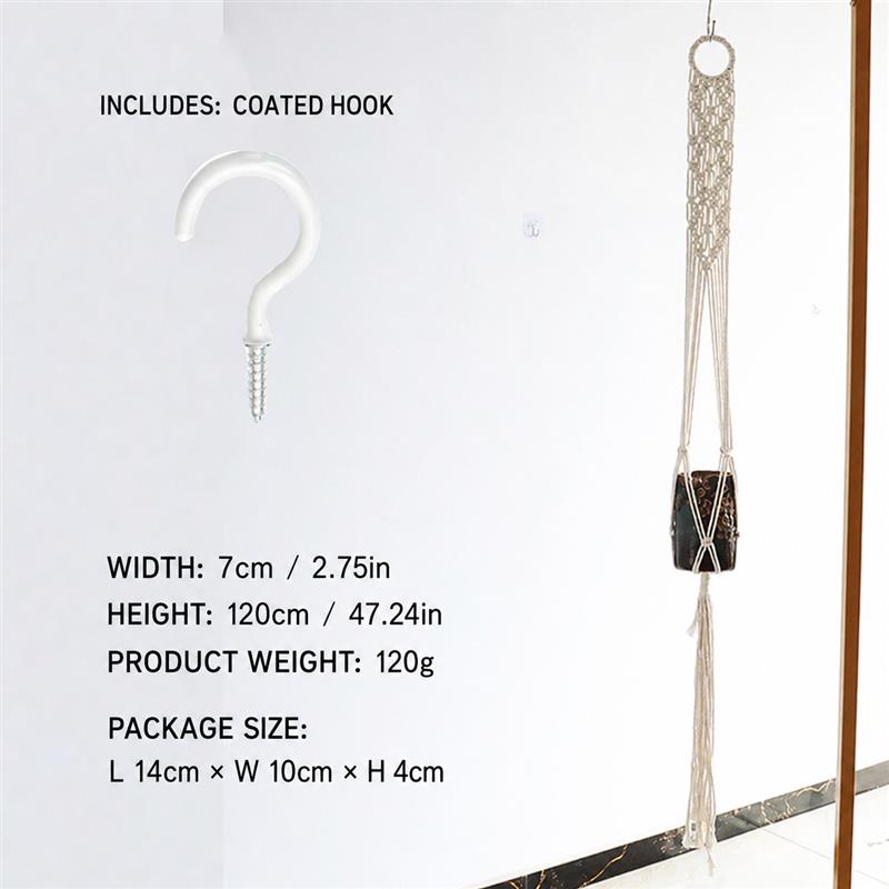 Macramé Plant Hanger · 4748 15