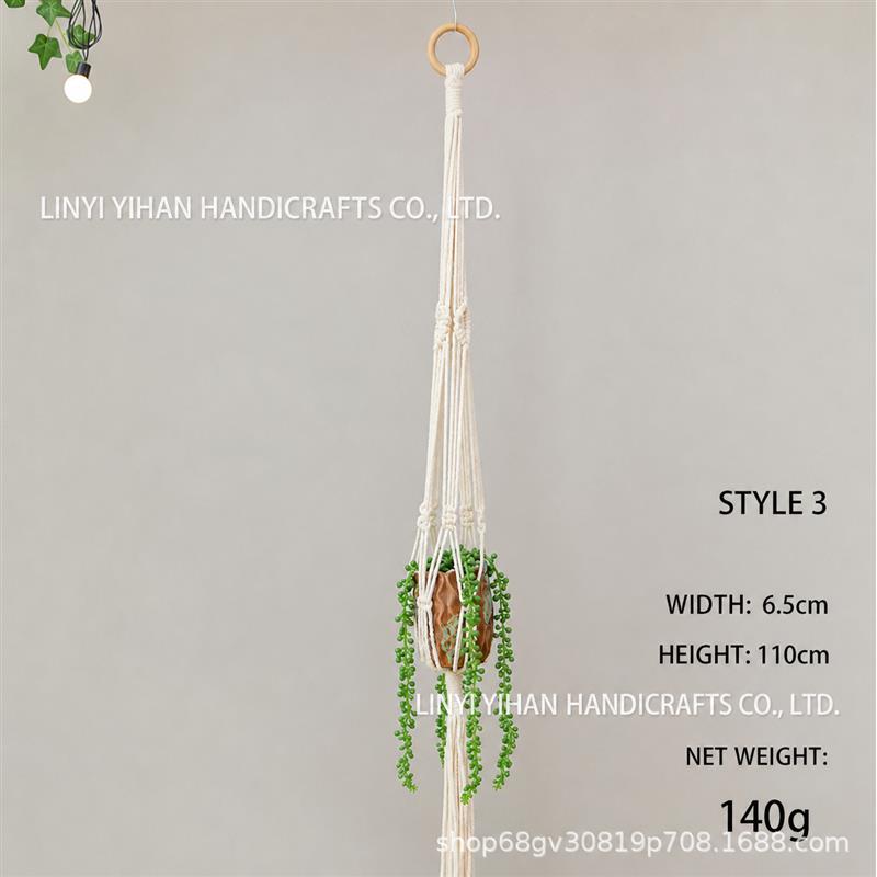 Macramé Plant Hanger · 4748 30