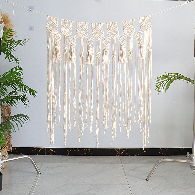 Bohemian Handwoven Macramé Wall Hanging · 7782 3