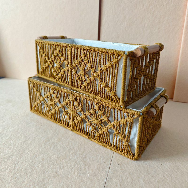 Cotton Rope Woven Storage Box · 2788 2