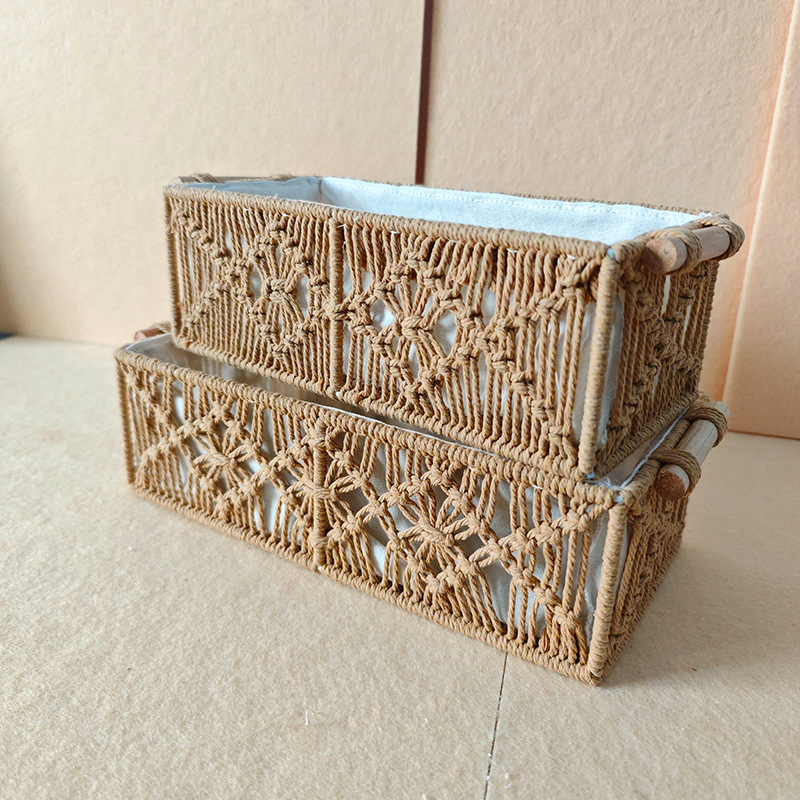 Cotton Rope Woven Storage Box · 2788 3