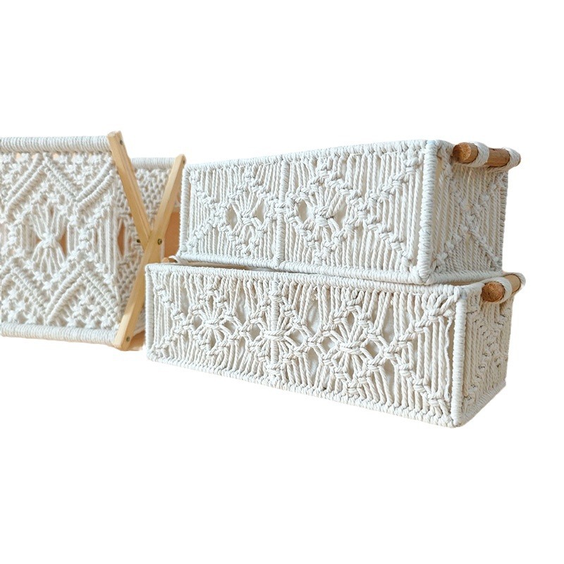 Cotton Rope Woven Storage Box · 2788 4