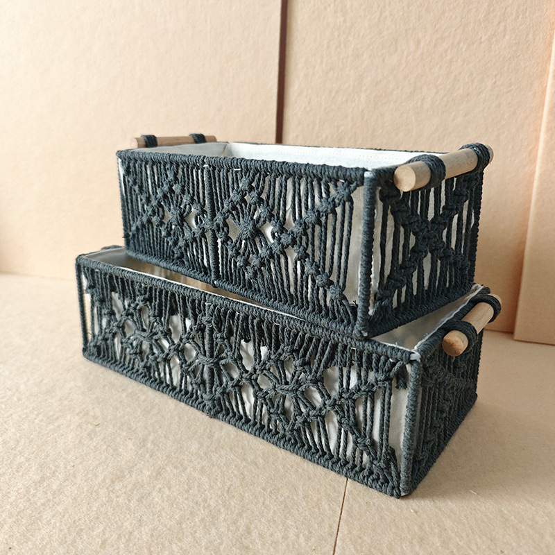 Cotton Rope Woven Storage Box · 2788 5