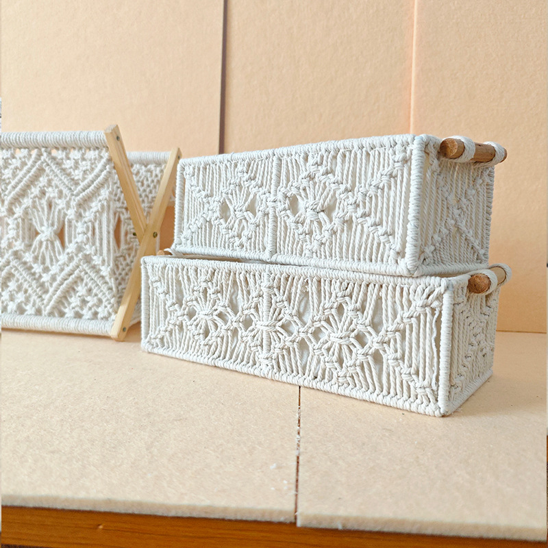 Cotton Rope Woven Storage Box · 2788 6