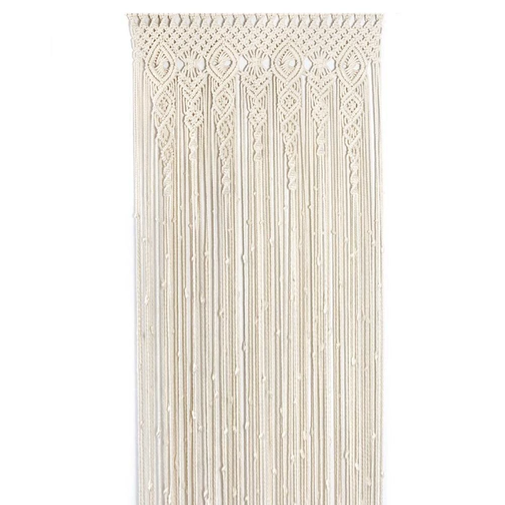 Openwork Macramé Tassel Curtain 2